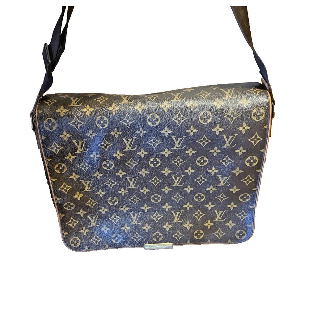 VINTAGE Louis Vuitton Monogram Abesses Shoulder Bag 14x11x3